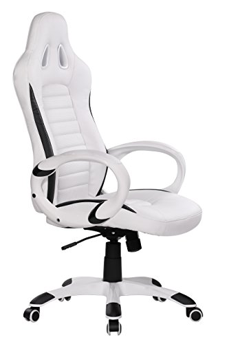 Amstyle Chefsessel mit Kunstleder