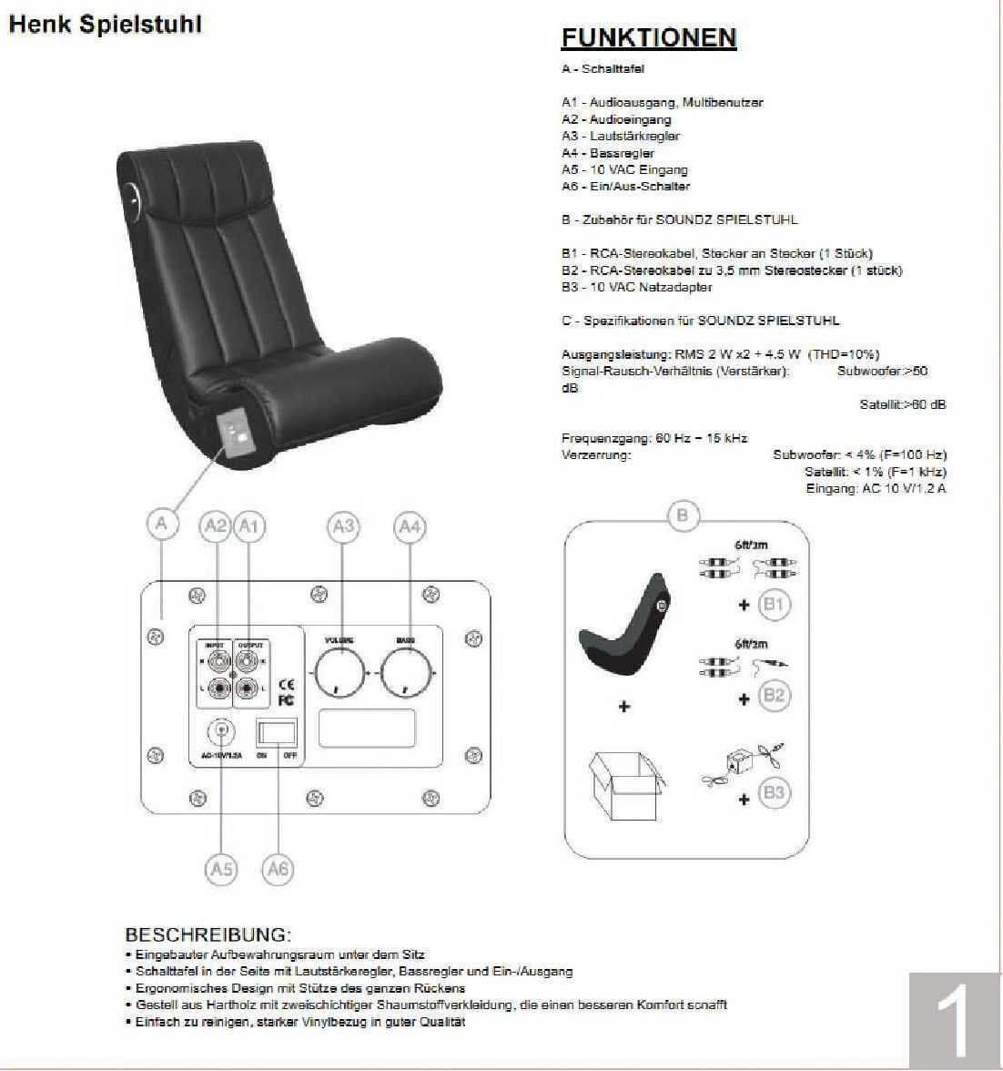 AC Design Furniture 48500 Musiksessel Test